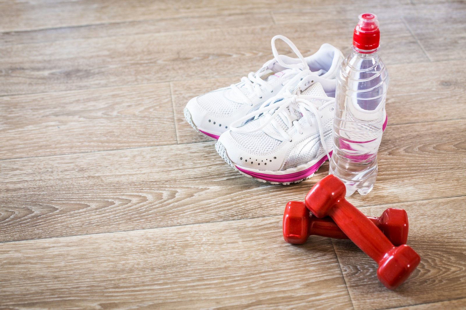 Hallenschuhe in der Turnhalle
